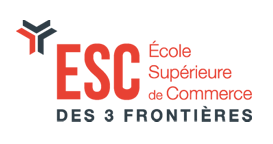 logo école supérieur de commerce des 3 frontières